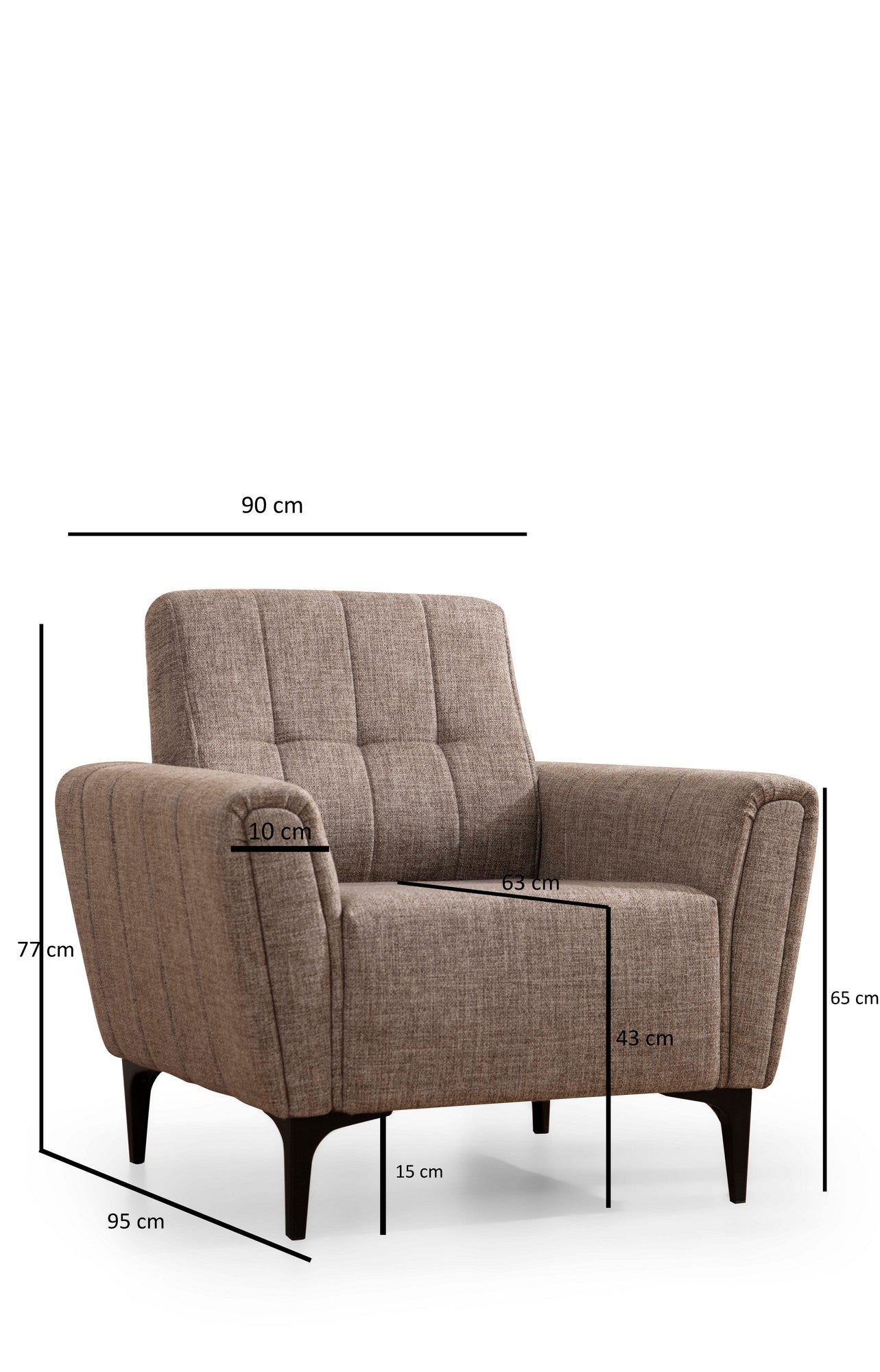 Sofa s 1 sjedećim mjestom CAMILA