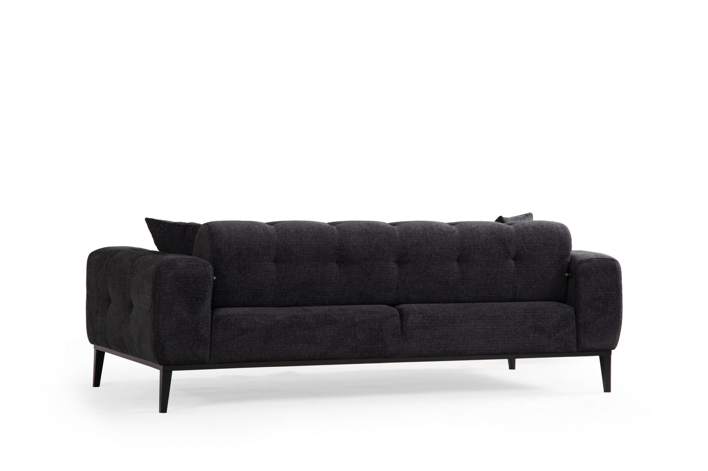 Trosjed na razvlačenje Athena 3 Seater - crna
