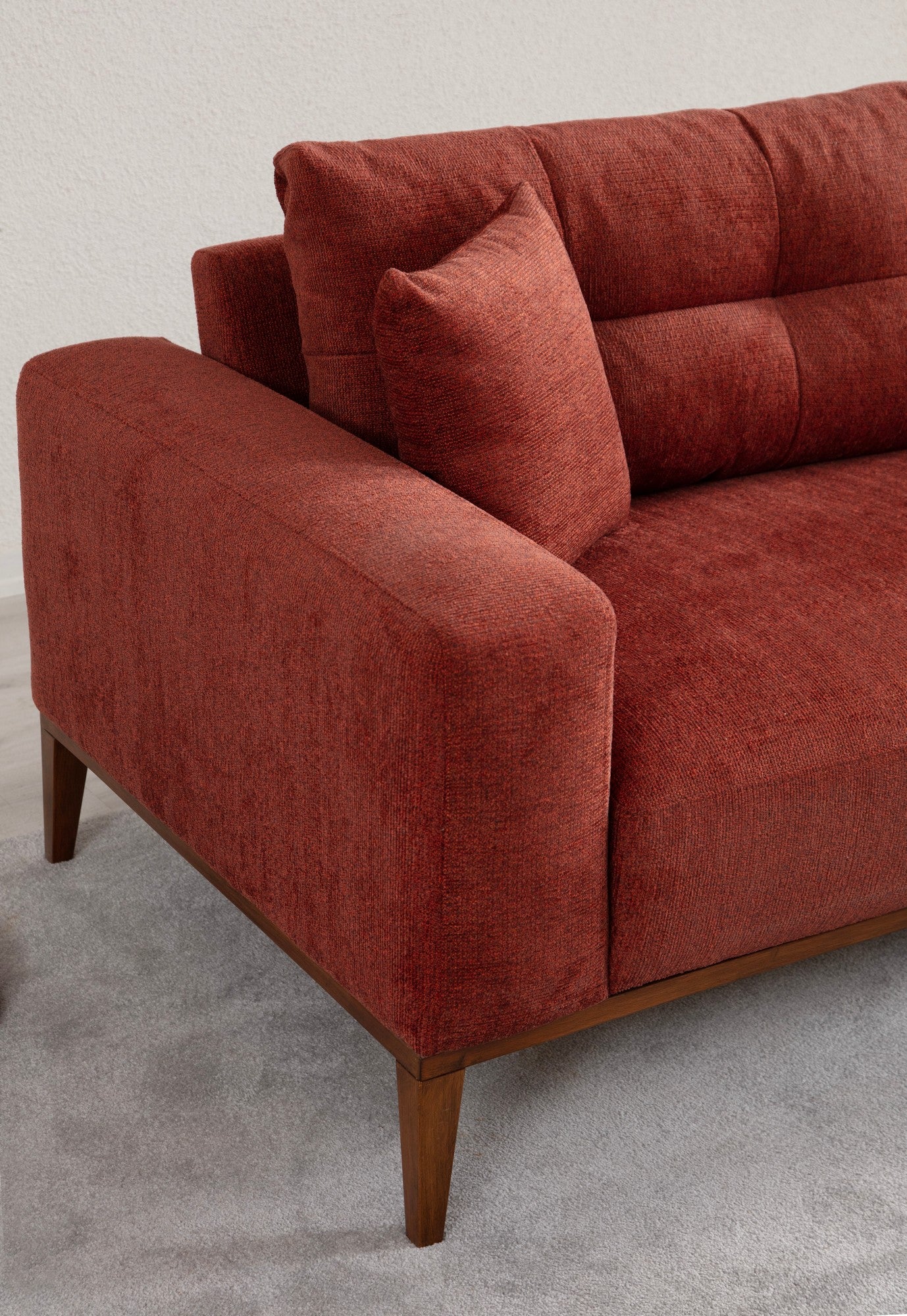 Trosjed na razvlačenje Sinor 3 Seater - Tile crvena