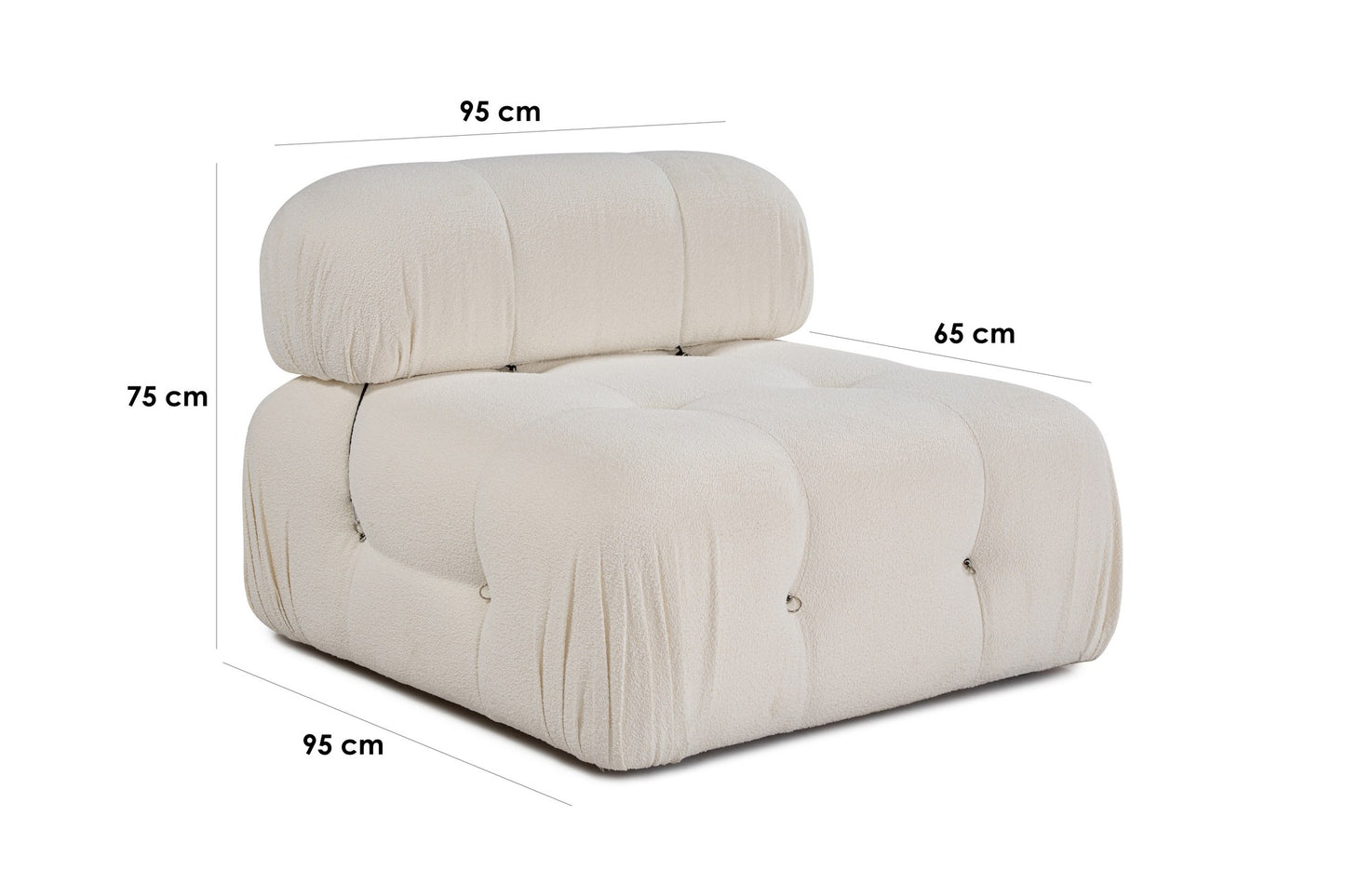 Sofa s 1 sjedećim mjestom RUBY