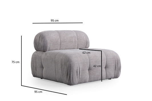 Sofa s 1 sjedećim mjestom DELILAH