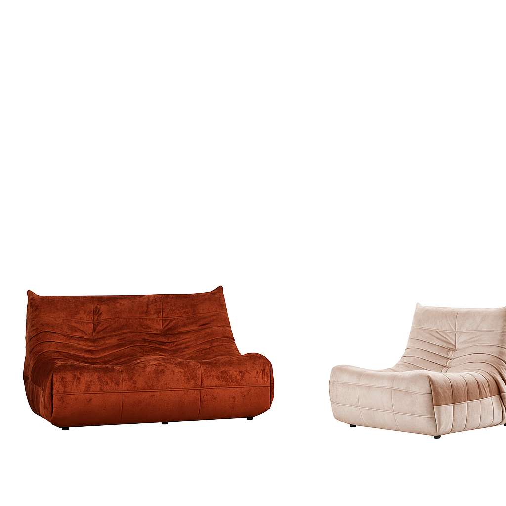 Loveseat 234, Red