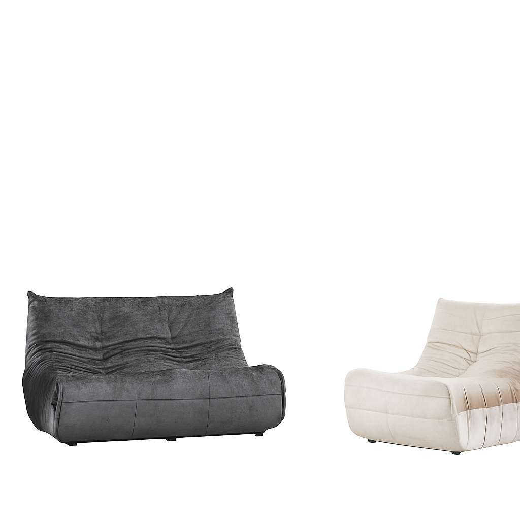 Loveseat 241, Dark gray