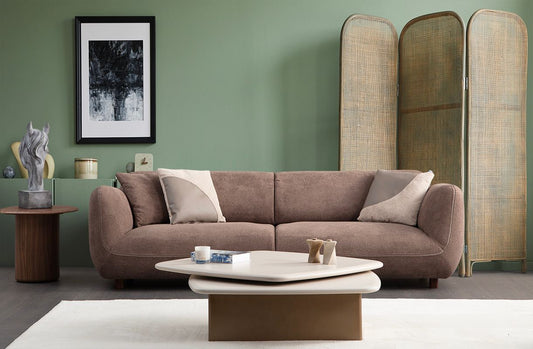 4-Sjedala Sofa 159, Smeđa