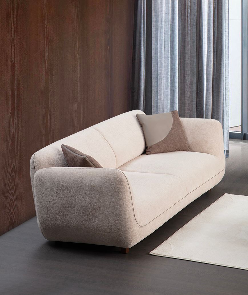 4-sjedna sofa 166, krem