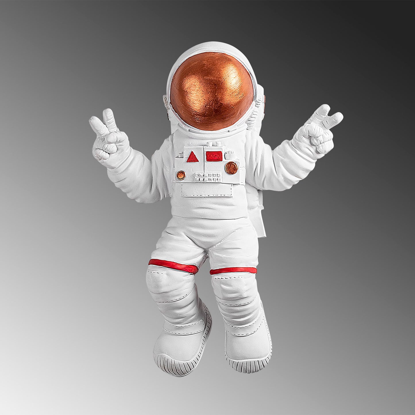 Dekorativni zidni pribor Peace Sign Astronaut - 3
