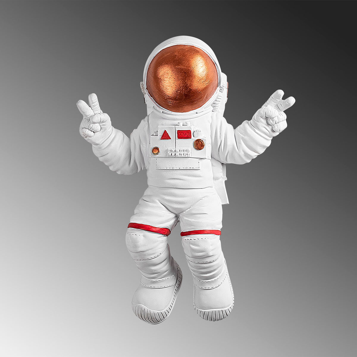 Dekorativni zidni pribor Peace Sign Astronaut - 3