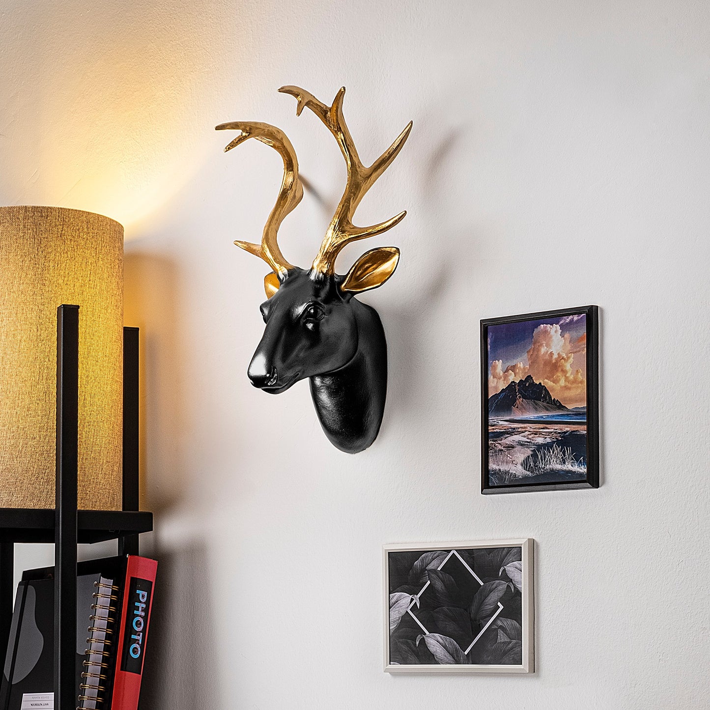 Dekorativni zidni pribor Bust of Deer - 5