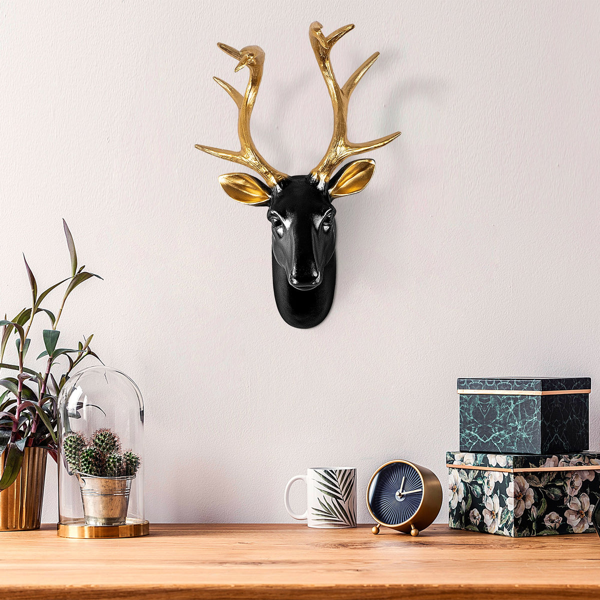 Dekorativni zidni pribor Bust of Deer - 5