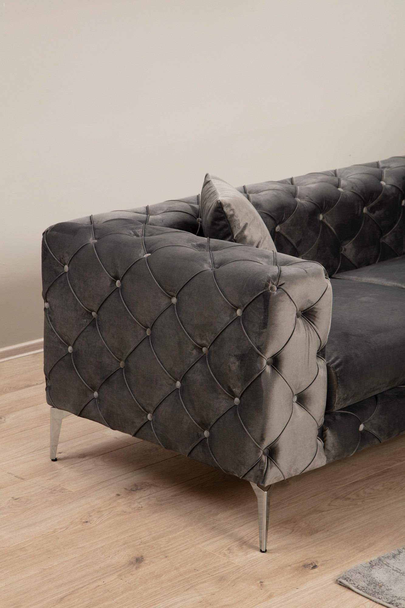 Trosjed COMO antracit, Como 3 Seater - Anthracite