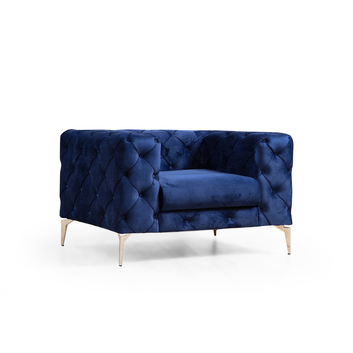 Fotelja, Mornarsko plava, Como - Navy Blue