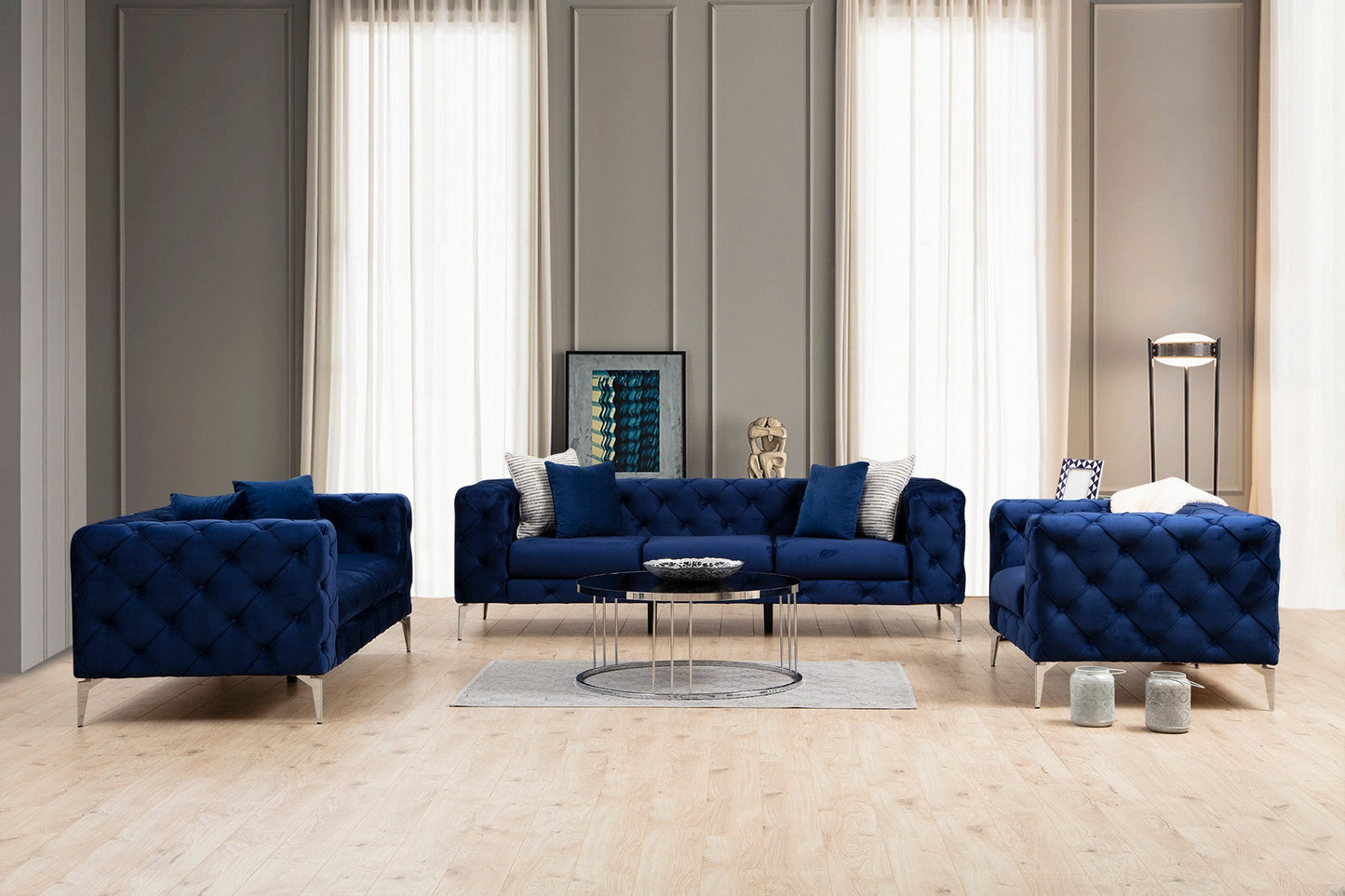 Trosjed COMO tamnoplavi, Como - Navy Blue