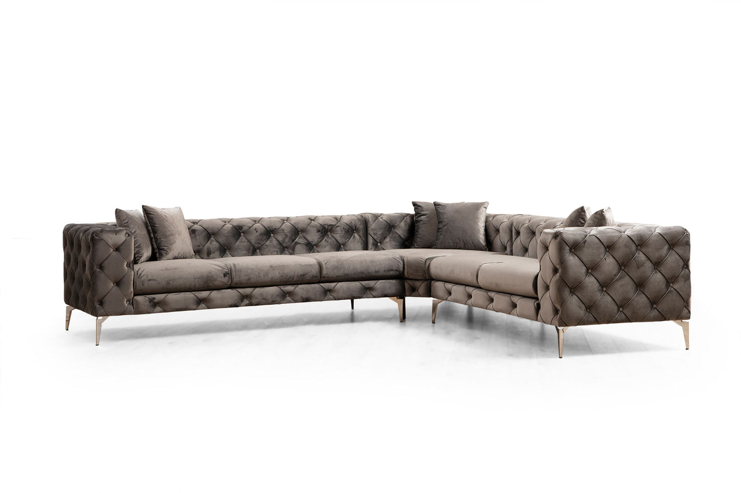 Kutna garnitura, Antracit, Como Left - Anthracite