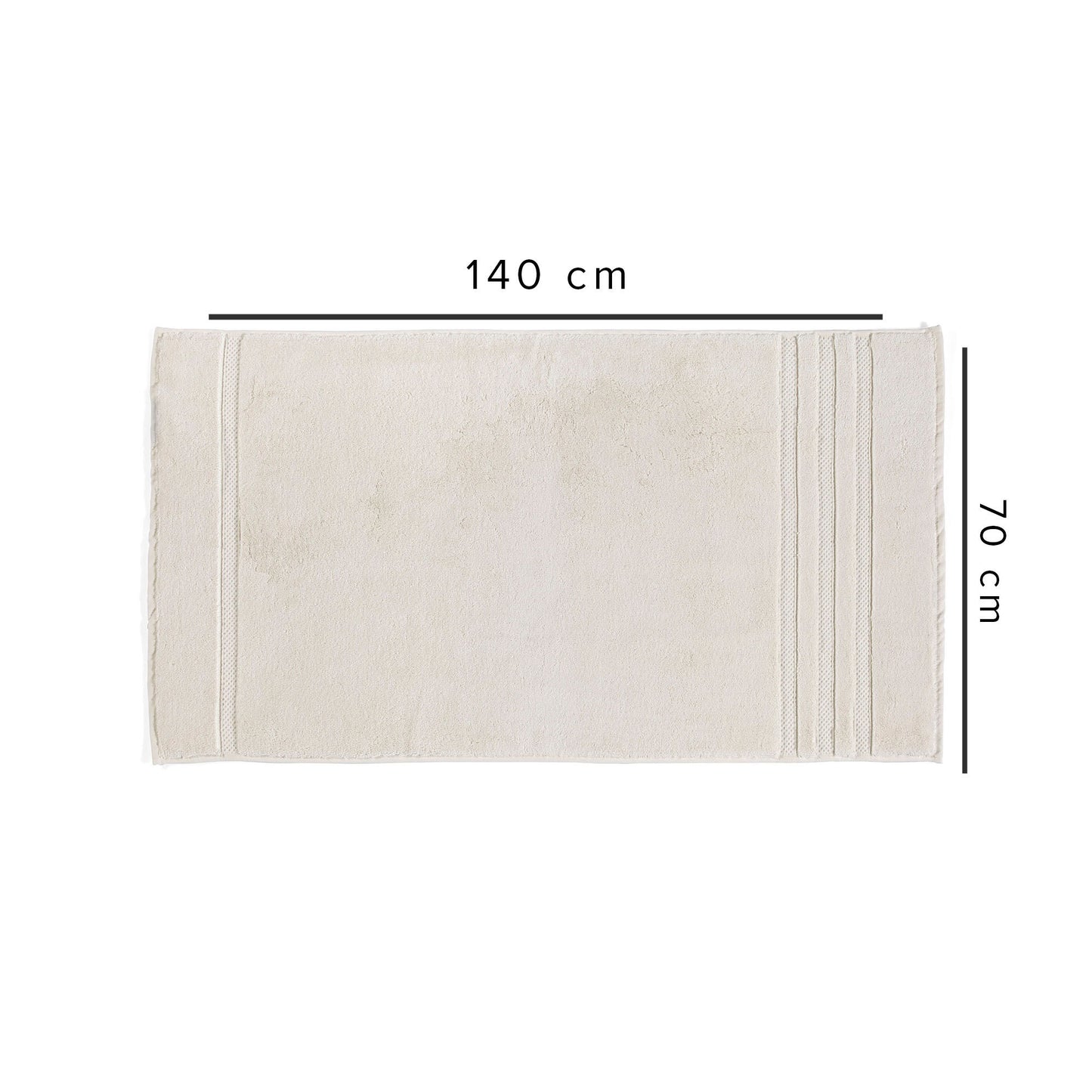 Ručnik veliki, Kinsey (70 x 140) - Cream