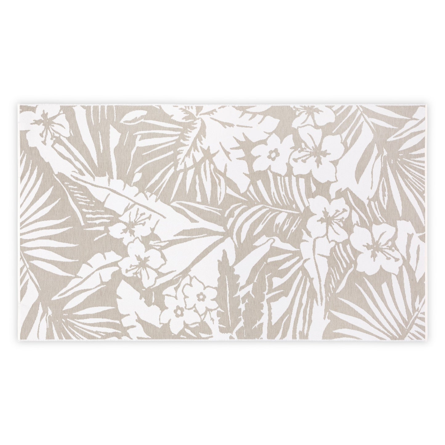 Ručnik za plažu Floral - Light Brown