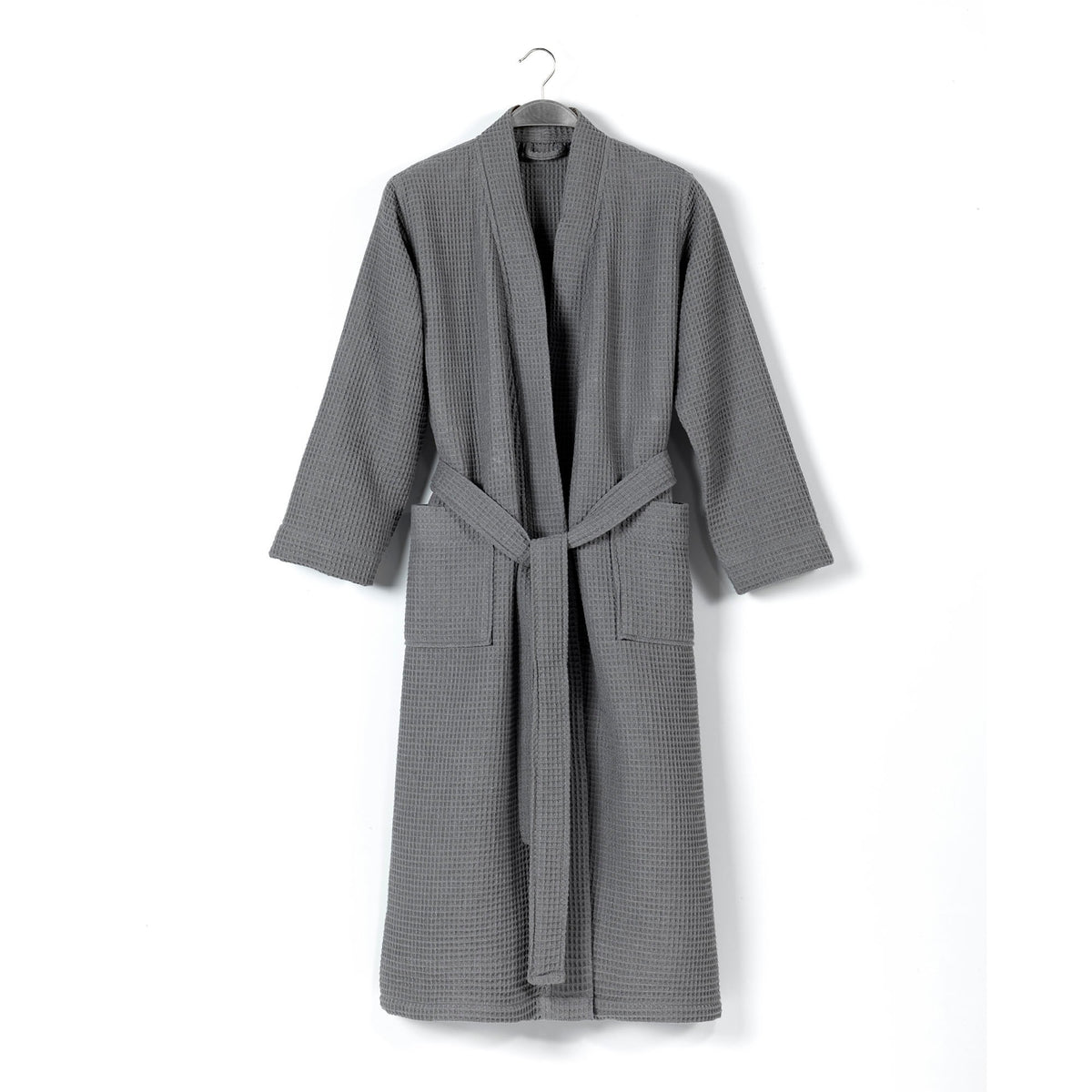 Kupaonski ogrtač, Mia Waffle - Dark Grey