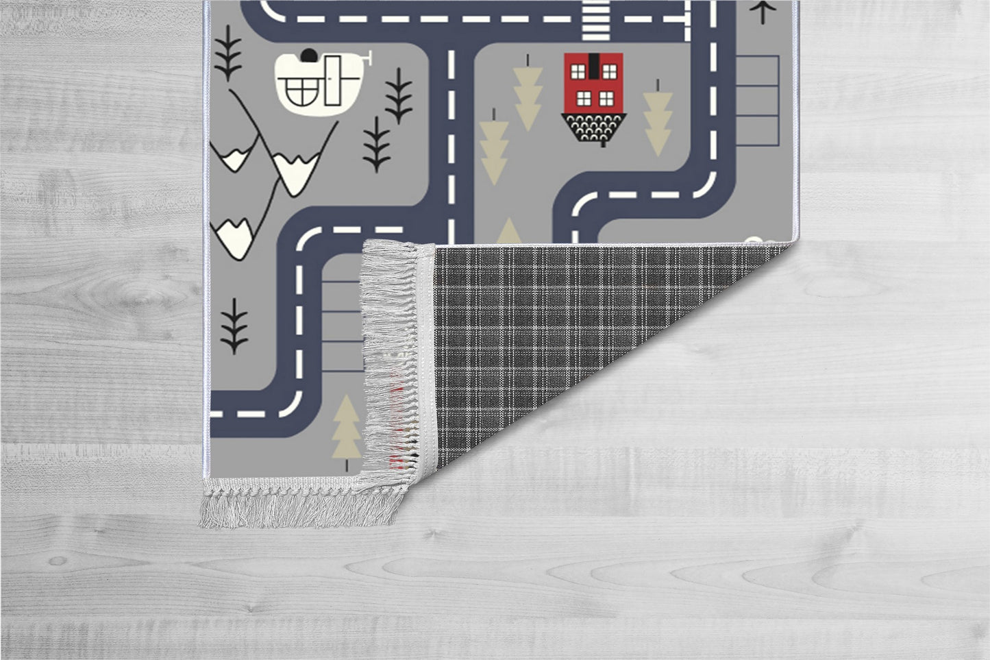Tepih (100 x 150), ELS582 - Grey