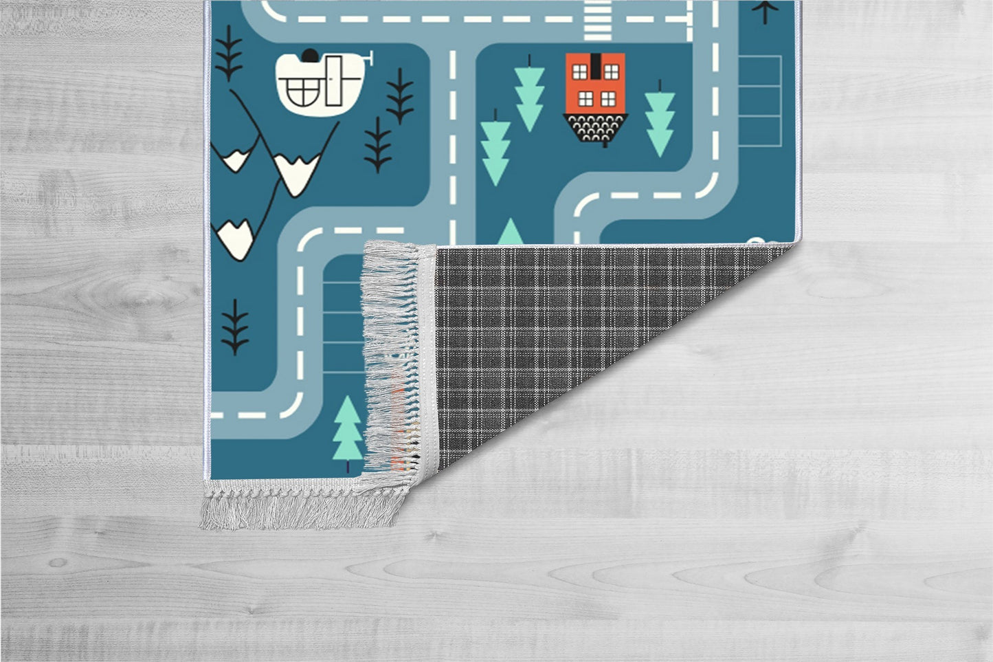 Tepih (80 x 150), ELS582 - Blue