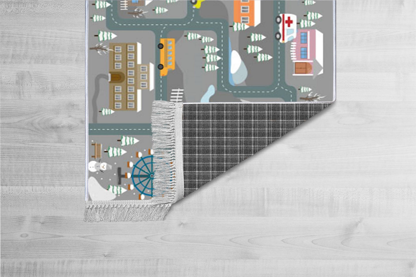 Tepih (100 x 300), ELS586 - Grey