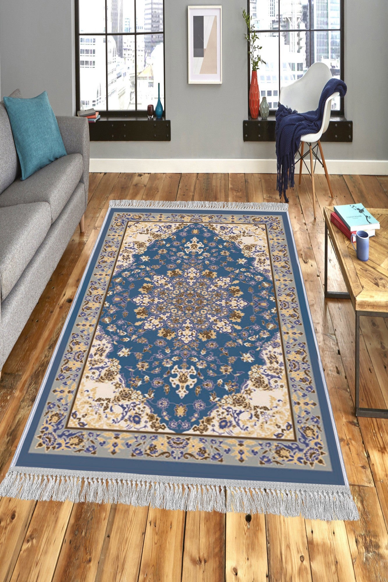 Tepih (180 x 280), ELS1016 - S - Blue