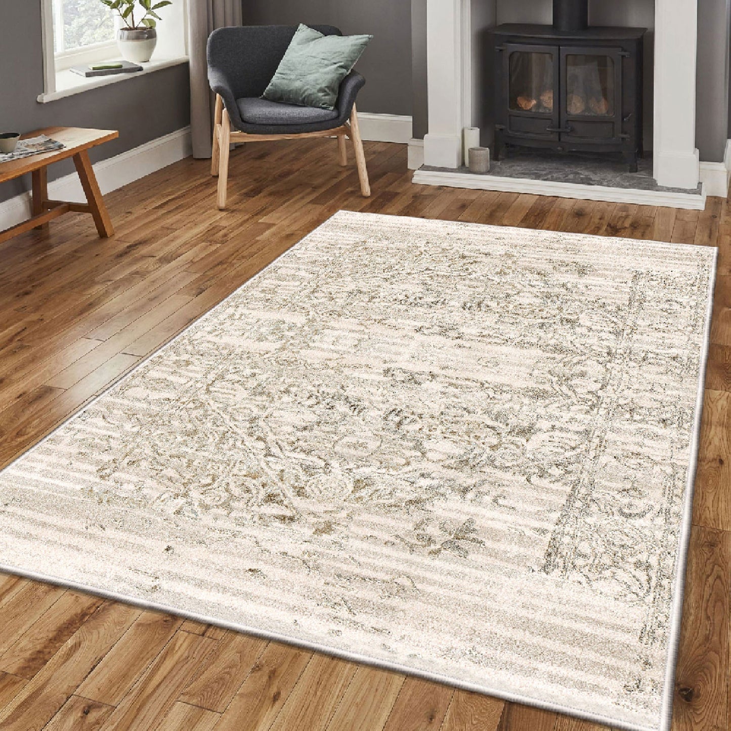 Tepih (80 x 300), ELS1825 - Cream