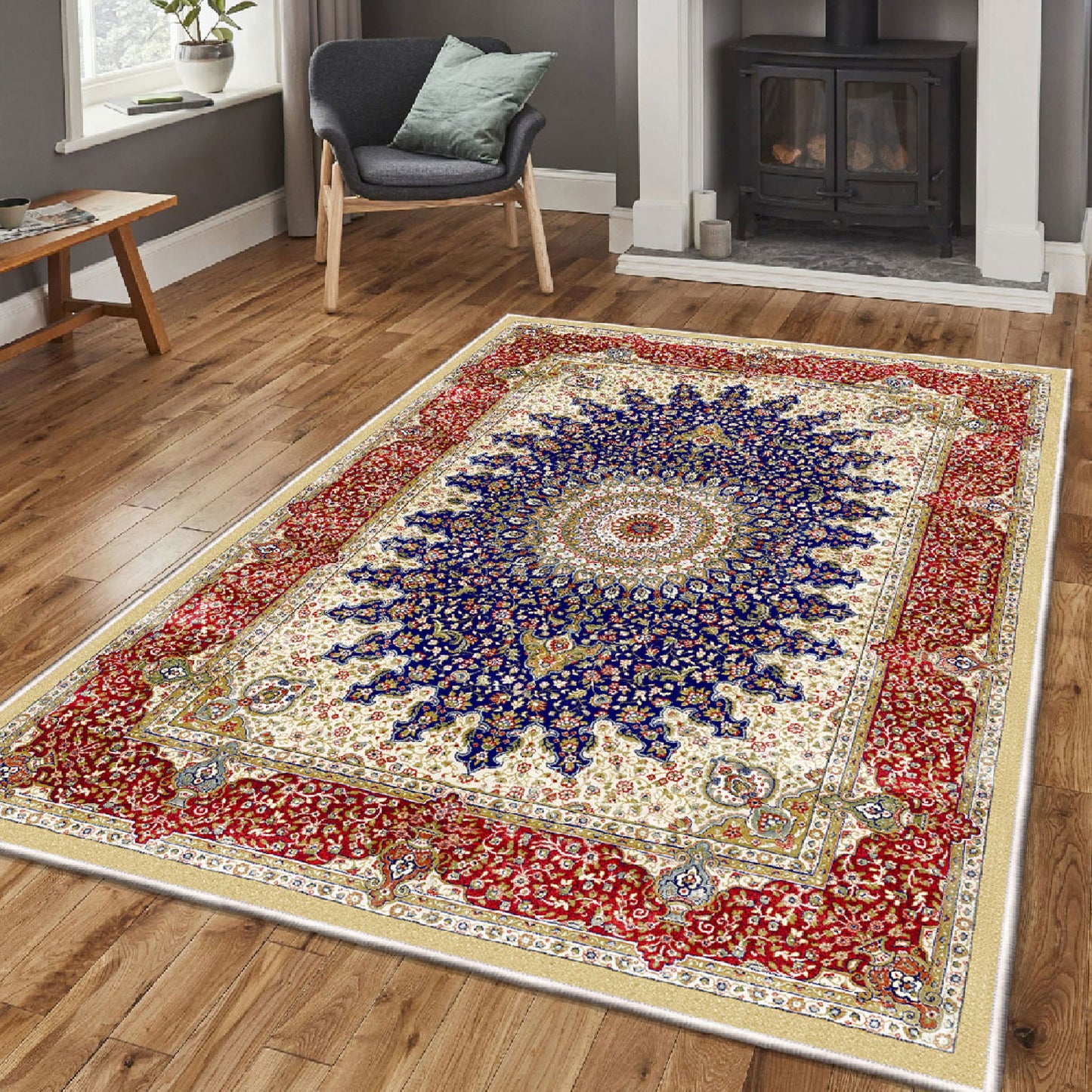 Tepih (160 x 230), ELS1830 - Dark Blue