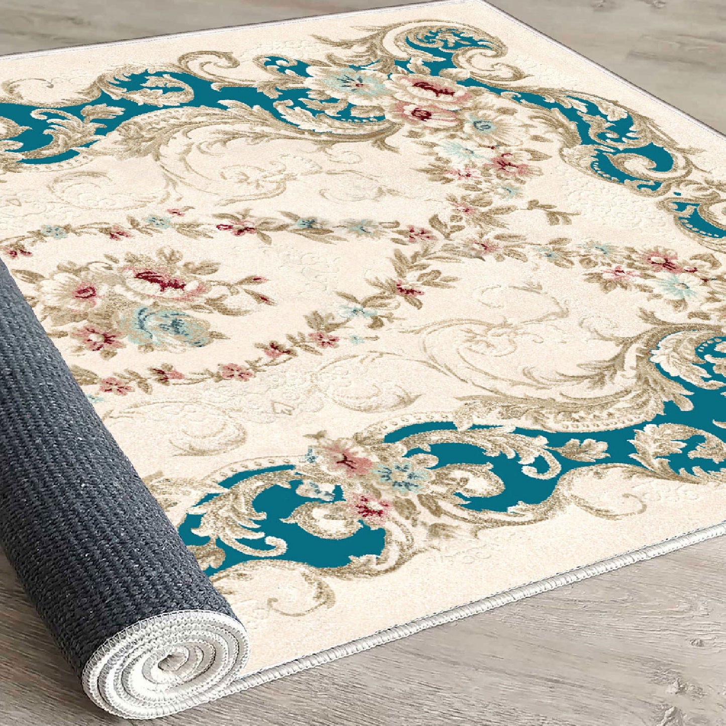 Tepih (100 x 300), ELS1837 - Turquoise
