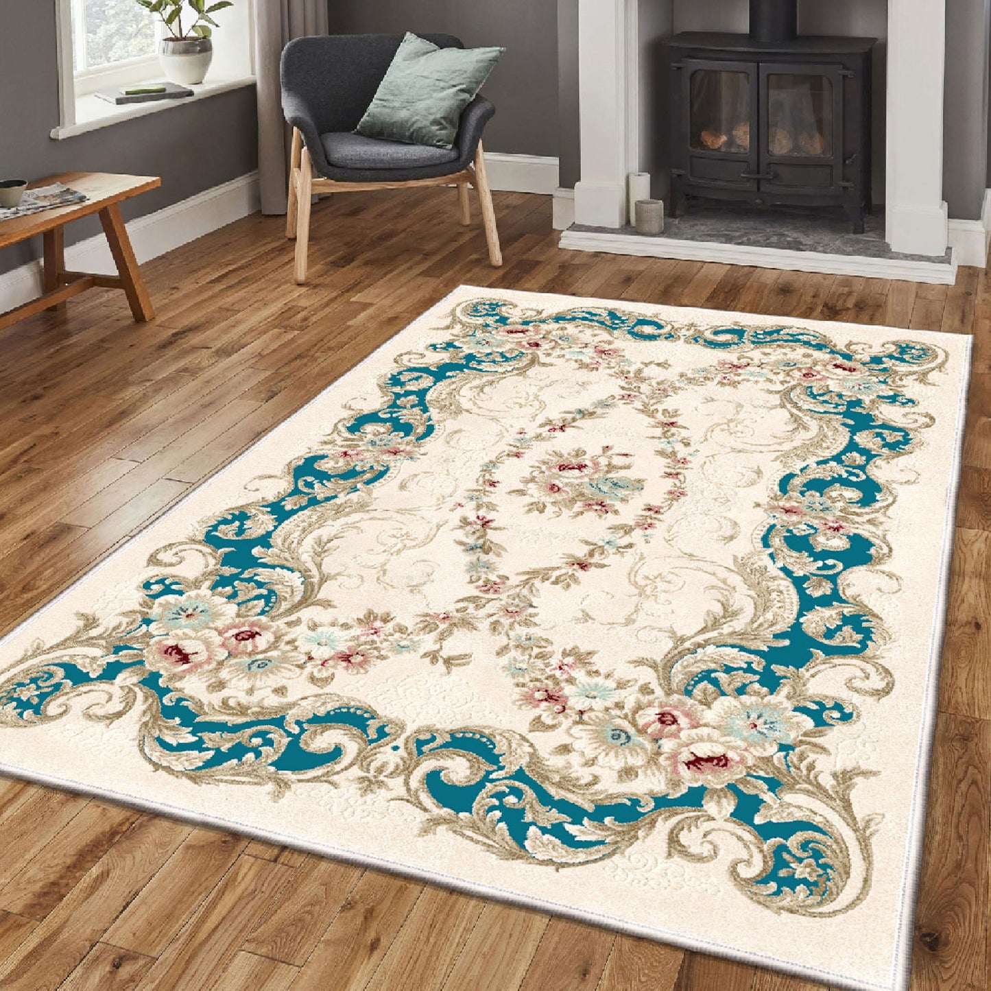 Tepih (160 x 230), ELS1837 - Turquoise