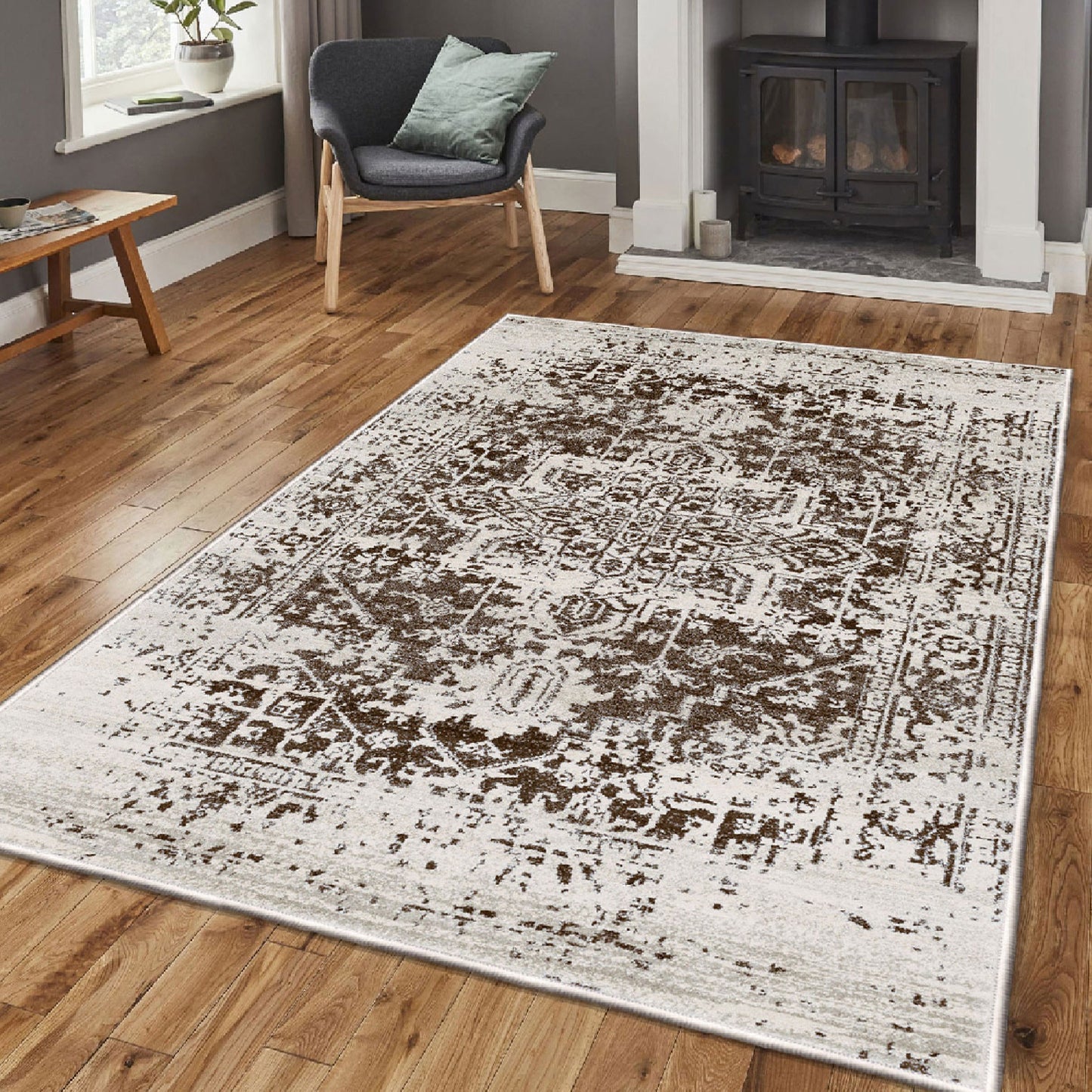 Tepih (80 x 300), ELS2069 - Brown