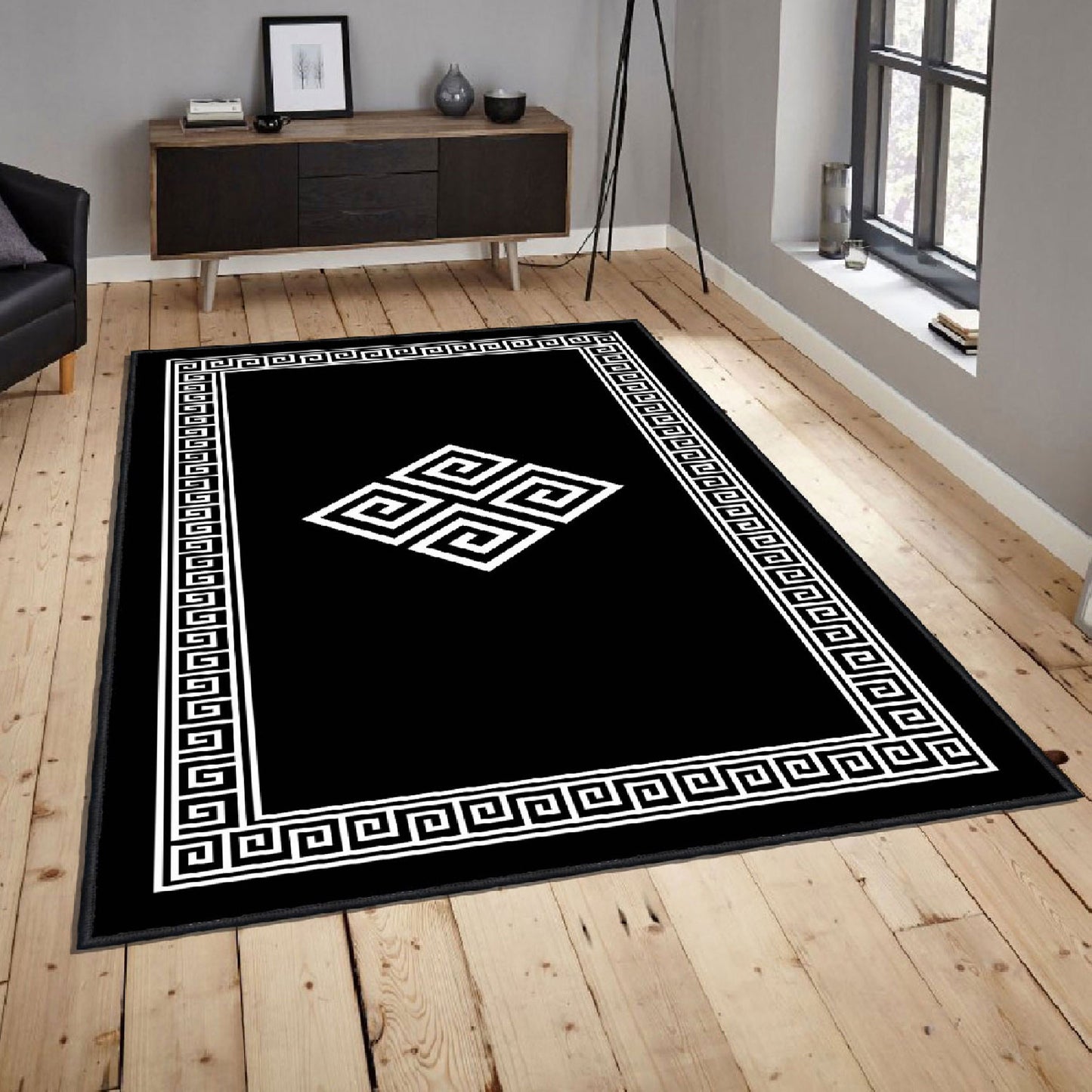 Tepih (80 x 120), ELS2230 - Black