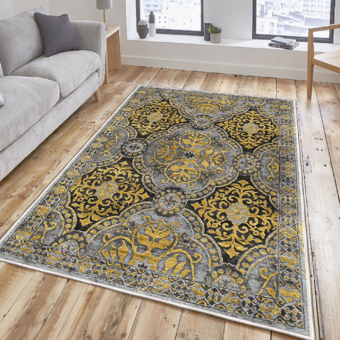 Tepih (80 x 200), ELS2240 - Yellow