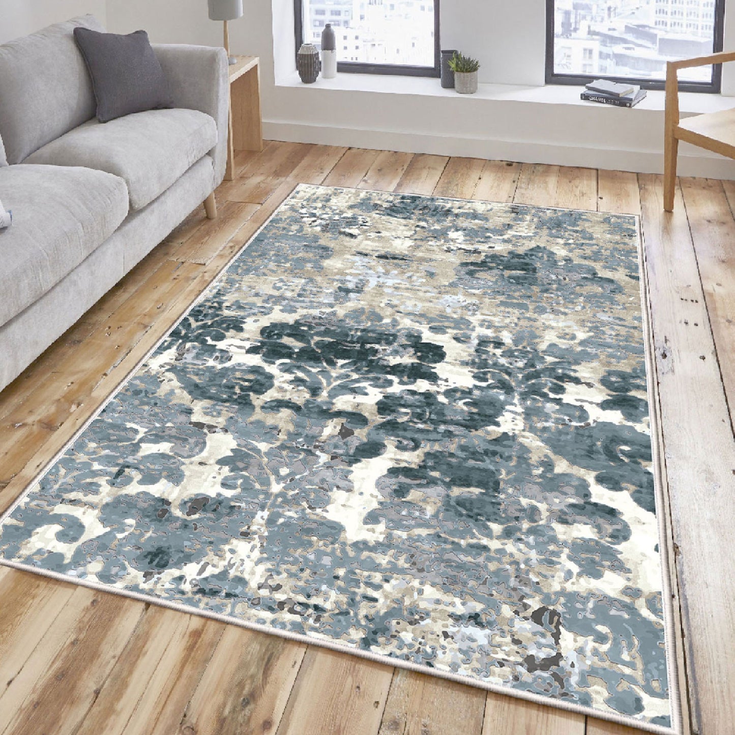 Tepih (100 x 300), ELS2248 - Blue