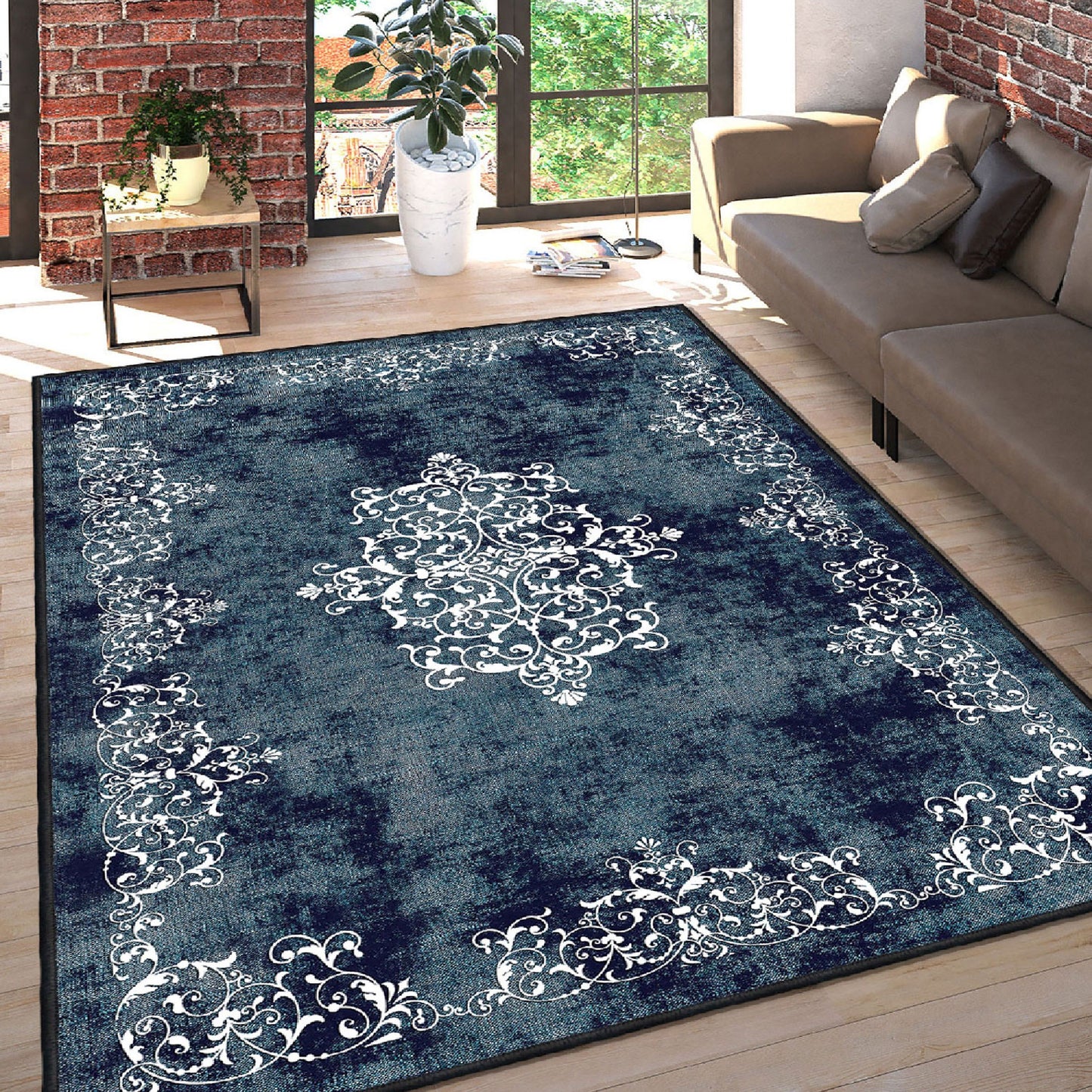 Tepih (160 x 230), ELS - ELC2089 - Dark Blue
