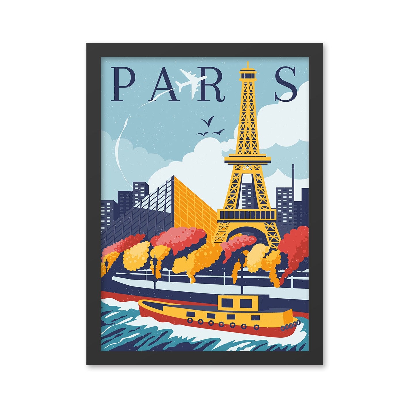 Slika dekorativna uokvirena MDF, Paris 4 (40 x 55)