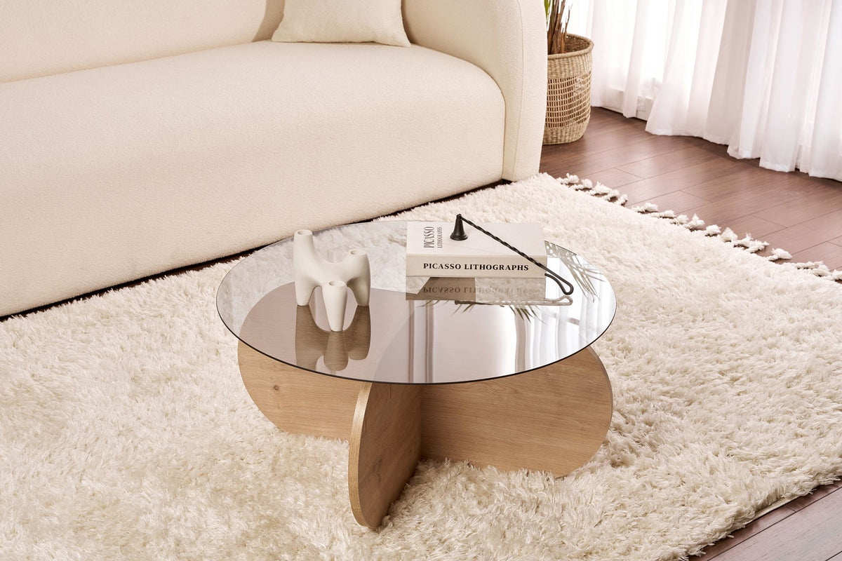 Klub stol 602, Safir hrast, Dim