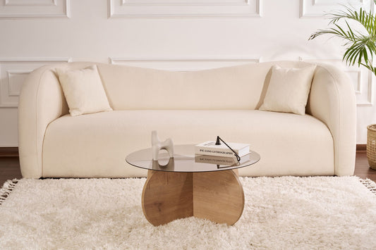 Klub stol 602, Safir hrast, Dim