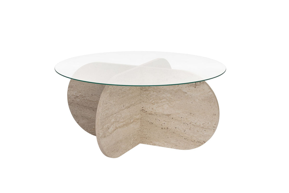Klub Stol 640, Travertin, Prozirno
