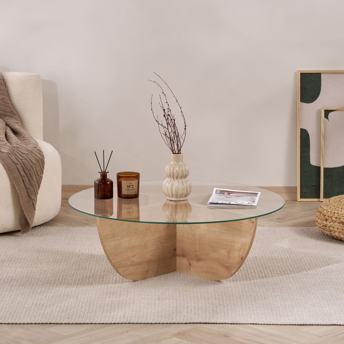 Klub stol 691, Safir hrast