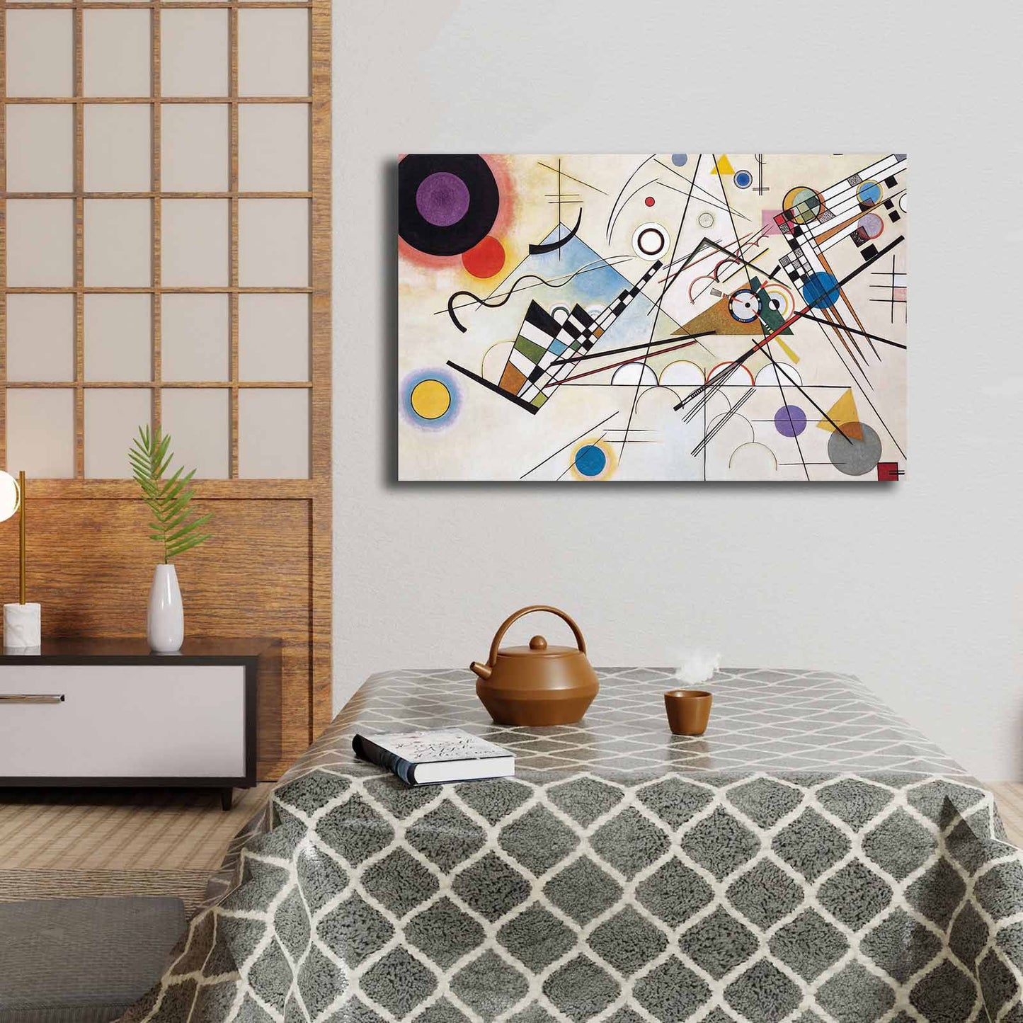 Slika dekorativna na platnu, 4570KANDINSKY006