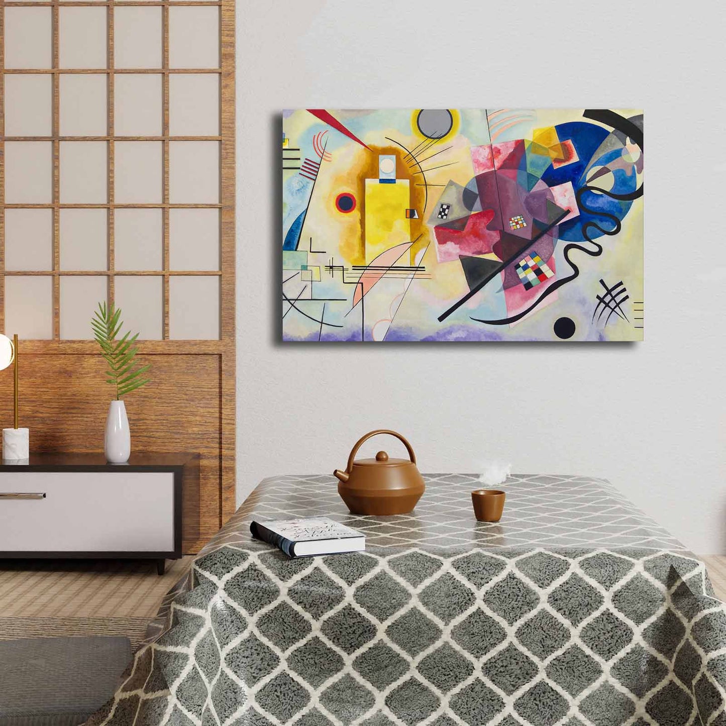 Slika dekorativna na platnu, 4570KANDINSKY028