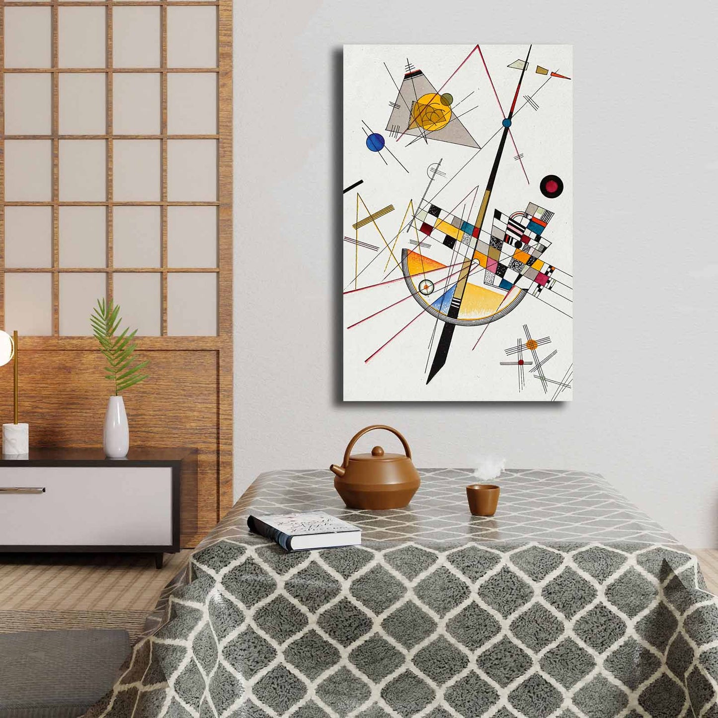 Slika dekorativna na platnu, 4570KANDINSKY034