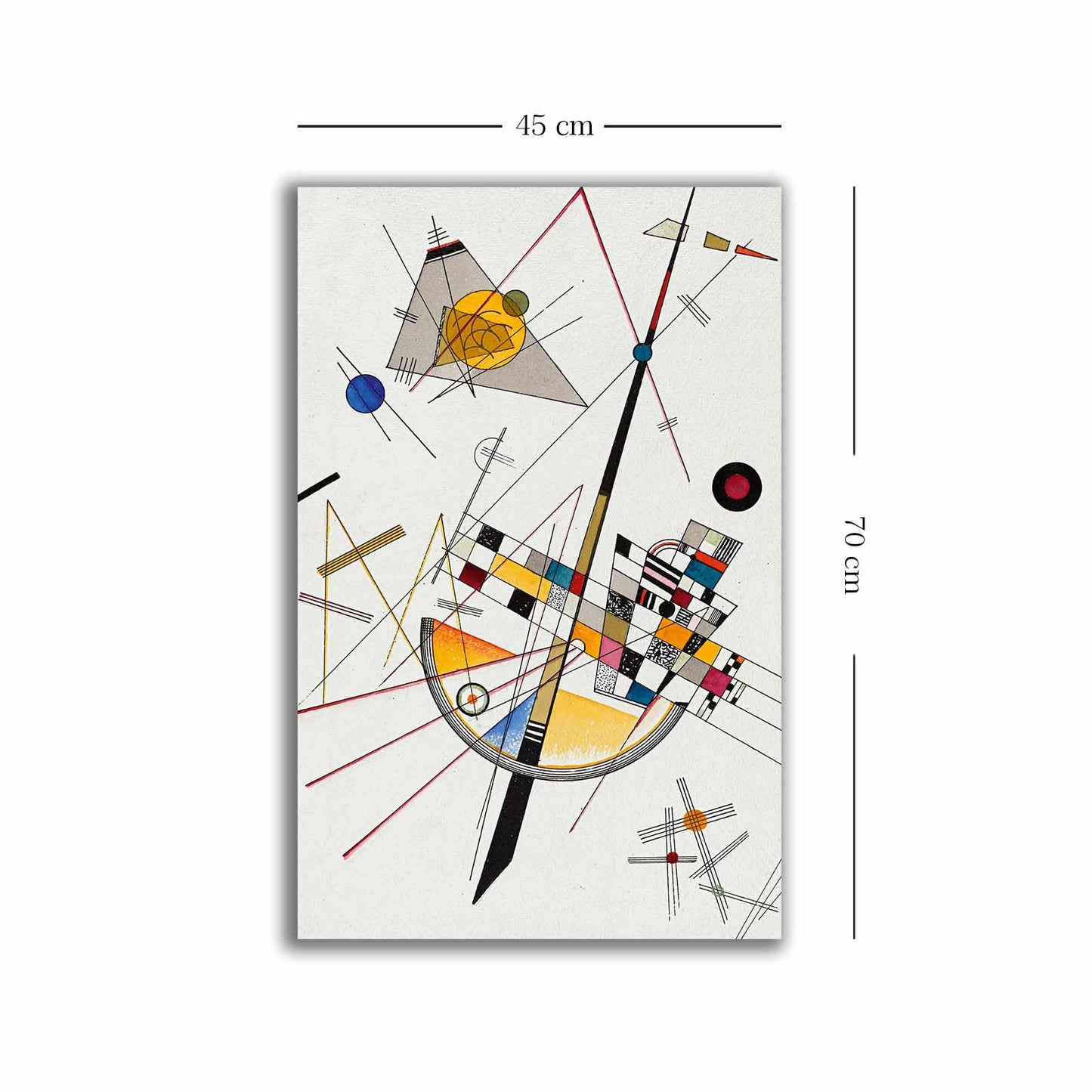 Slika dekorativna na platnu, 4570KANDINSKY034