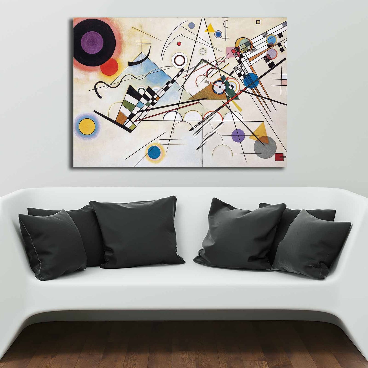 Slika dekorativna na platnu, 70100KANDINSKY006