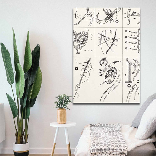 Ukrasna slika na platnu 70100KANDINSKY010