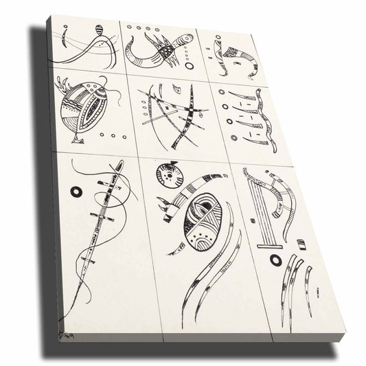 Ukrasna slika na platnu 70100KANDINSKY010