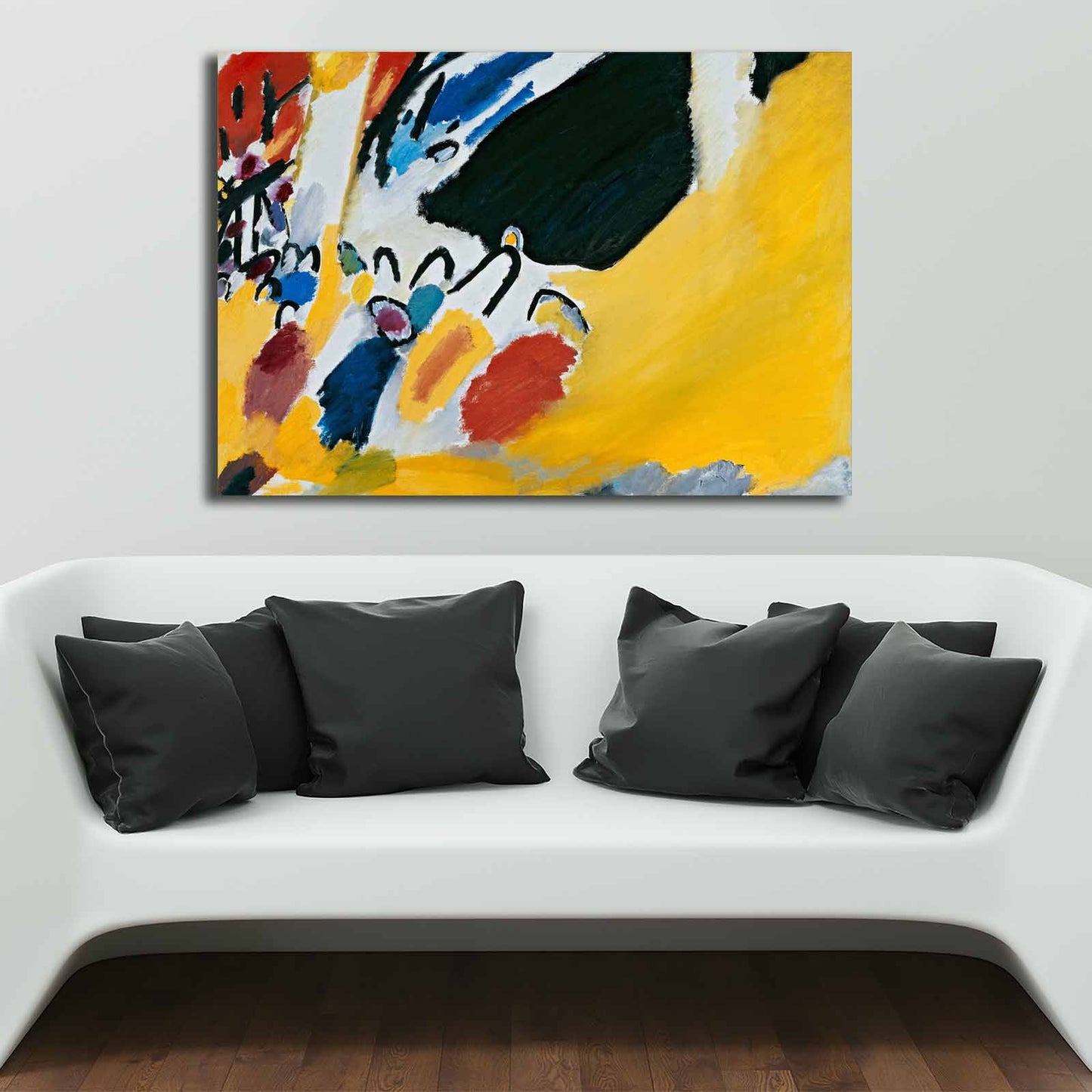 Slika dekorativna na platnu, 70100KANDINSKY012