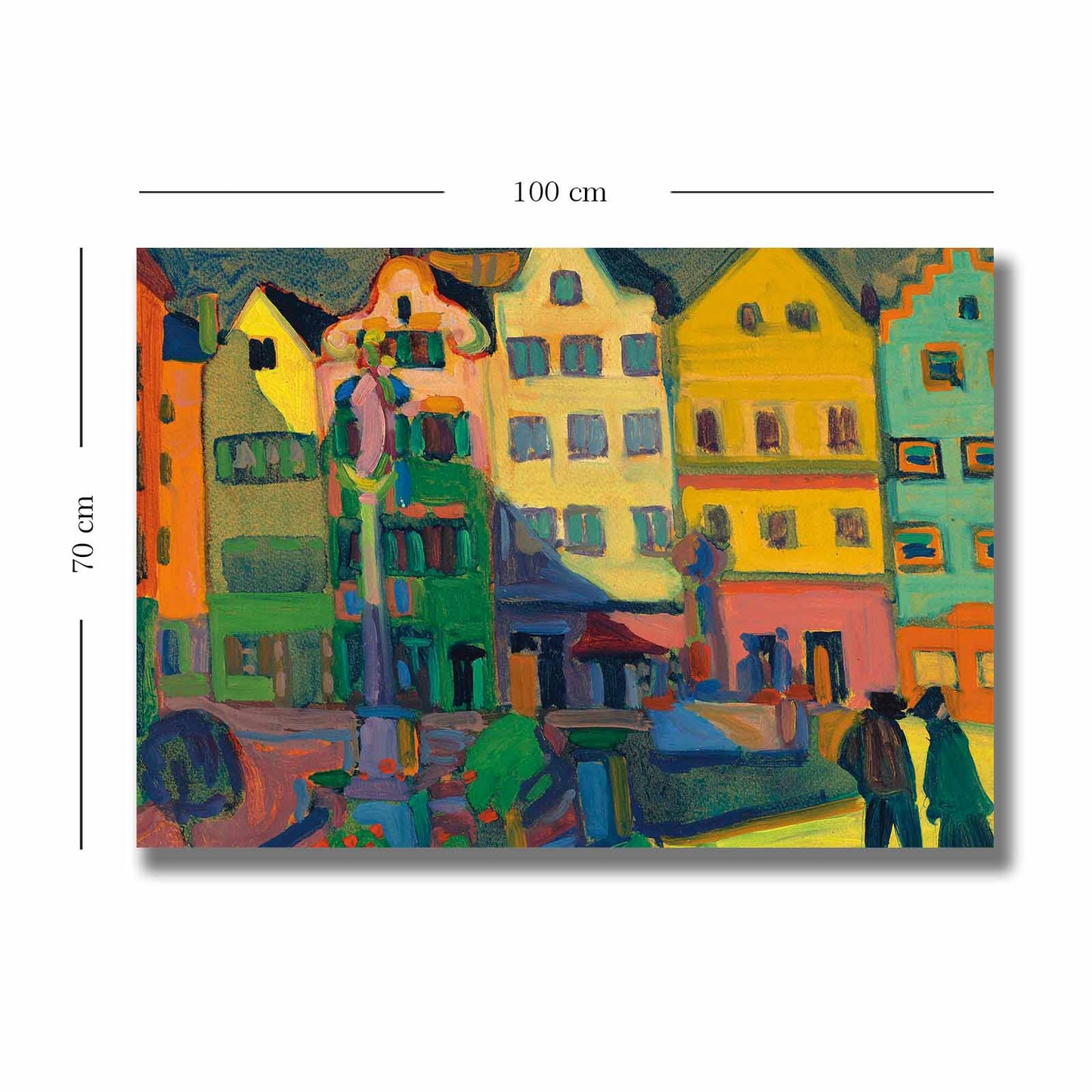 Slika dekorativna na platnu, 70100KANDINSKY022