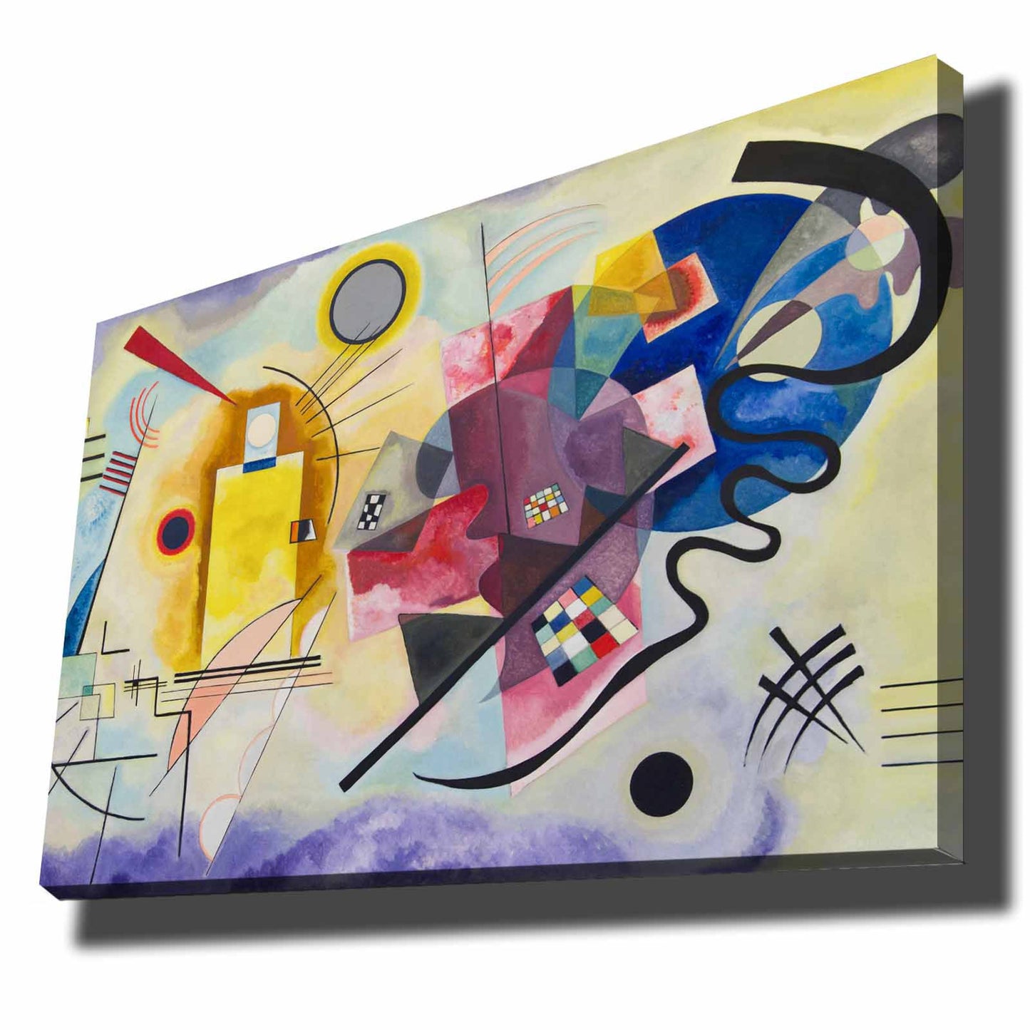 Slika dekorativna na platnu, 70100KANDINSKY028