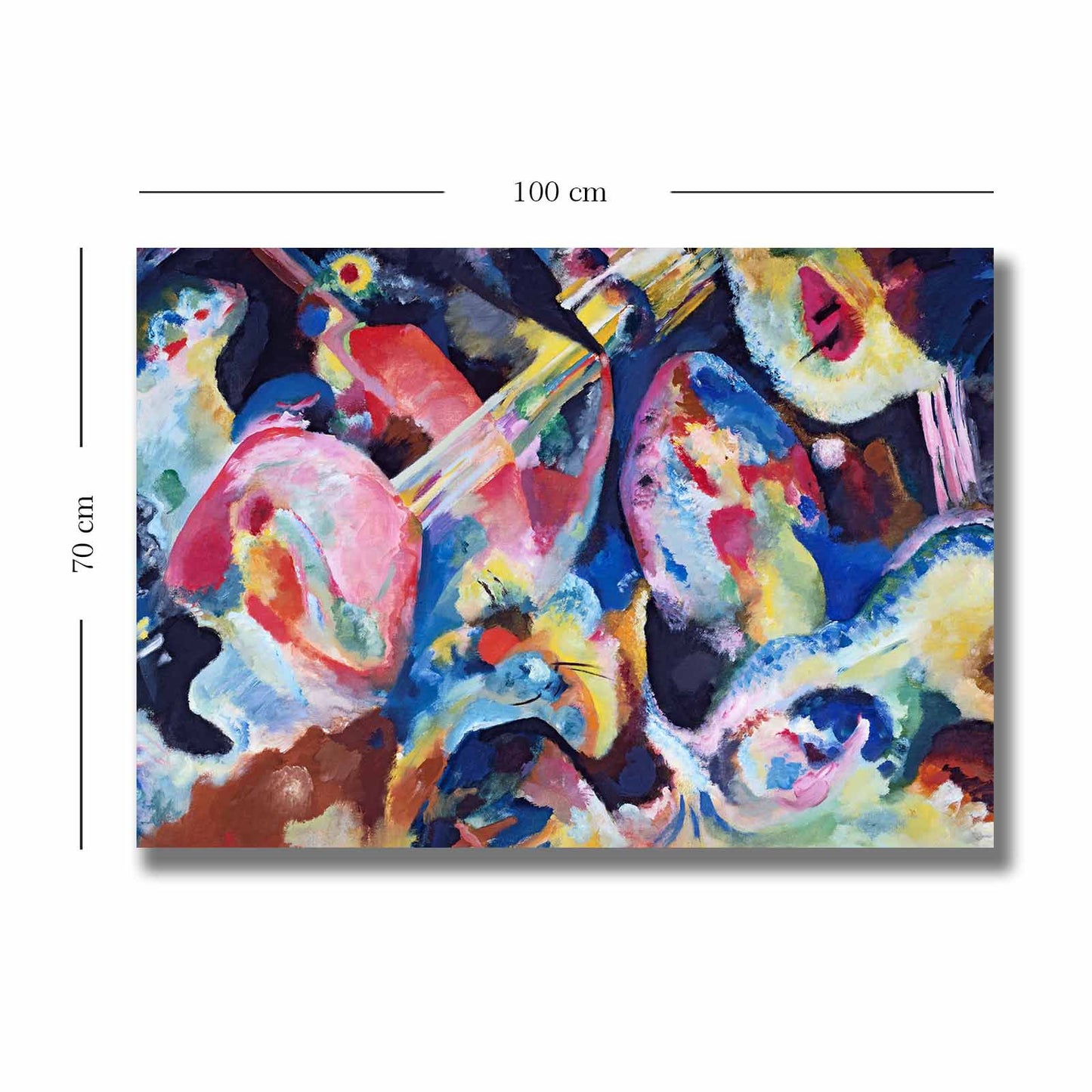 Ukrasna slika na platnu 70100KANDINSKY029