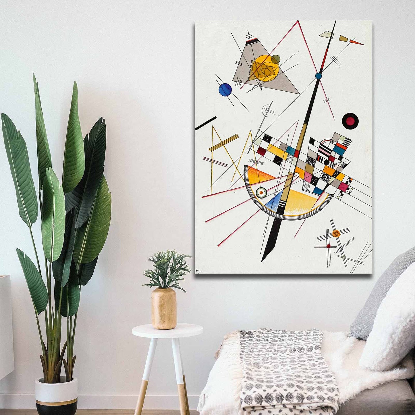 Slika dekorativna na platnu, 70100KANDINSKY034